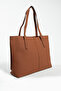 Women's Two-Handle Zippered Large Size Bag Shoulder Bag - 2