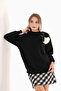 سترة Chence Rose Appliqued