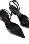St-004 Black Patent Leather Daily 7 cm Heeled Shoes - 3
