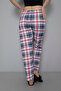 Thick Raised Two Yarn Fabric Printed Pocketlesswomen's Sleepwear Bottoms - 7