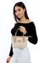 Women's Plush Bag Medium Size with Zipper, Women's Shoulder Crossbody Plush Bag with Puppy Design - 4