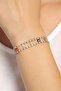 حزمة من الأساور المصنوعة من الحجر الملون Vav وEvil Eye Bead - 5