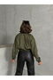 F Suede Coat - Khaki | |   F1809 - 5