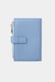 9735 Genuine Leather Women's Wallet Portfolio with Special Design Accessories Baby Blue - 5