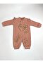 Floral Printed 3-Piece Baby Girl Jumpsuit - 5