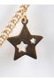 Steel Bracelet with Chain Gold Elevator. Stainless Double Chain Cahrmlı Steel Bracelet - 6