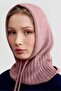 Balaclava Corded Knitwear Knitted Beanie Cap - 2