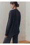 Cotton Linen Round Neck Knitwear Sweater - 3