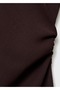 Waist Drape Midi Dress - 5