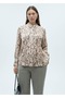 Patterned satin shirt - 5