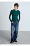 Long-Sleeved Round-Neck T-Shirt - 2