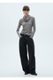 Turtleneck Rib T-Shirt - 2