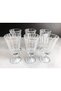 Set of 6 Coffee Side Water Glasses, Goblet Mug Cups, Luxury Coffee Side Water Glasses - 4