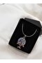 Steel Chain Airplane and World Necklace
