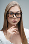 Blue Light Protection Screen Glasses Optical Compatible Can Change Glasses Wiping Cloth and Case Gift - 3