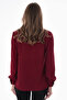 Women's Plus Size Pearl Accessory Crepe Shirt G0070 - 6