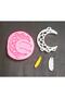 Moon Crescent and Feather Dream Catcher Dreamcatcher Hanger Silicone Mold K-1023, Polyester Stone Powder Plaster Mold - 2