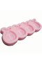 4-Piece Baby Feet Silicone Mold - Scented Stone, Soap Plaster Candle K-1122 - 2