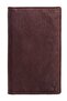 Passport Wallet for Unisex - Genuine Leather, Brown - Travel Organizer, Stylish Design
