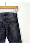 Boy's Flexible Black Jeans Trousers with Ripped Detail - 4