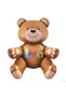 Gold Age Number King Crown Seating Bear Themed Rose Gold Pink Ballooner Birthday Party Set Ornament - 2