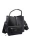 Stylish Wallet Combination Bag Black - 3