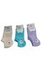 3-Piece Cotton Women's Booties Socks