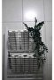 2 Pcs Black Hanger Kangaroo Shelf Honeycomb Hanger Organizer in Cabinet Basket Shelf