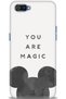 حافظة Realme C2 مطبوعة بدقة HD - You Are Magic + واقي شاشة كامل