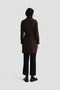 Plum Tunic - 24K3608 Model with Tie Waist and Pocket - 4