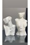 Set of 2 Decorative Jewelry Manikin, Jewelry Display Stand Set, Jewelry Organizer, Earring Necklace Ring Jewellery - 7