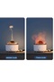 Volkan air humidifier with colorful light high steam output feature h2 450ml capacity - 5