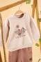 Baby Kids Lilac Cotton 2 Piece Set First Ben Trend Fashion Bottom Top Set - 2