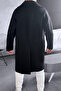Men's Oversize Long Stamp Coat - 4