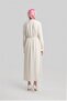 Rochie înfășurată Ecru - Model Ort9230 - 5