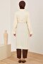 Seashell Detailed Tunic Dress - Moonstone 23Y4504 - 4