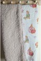 New Pink Peter Rabbit Double Layer Muslin and Teddy Beige Fabric Baby Blanket - 4