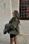 Extra Soft Texture Lined Plump Coat - 3