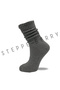 Gri Slouchy Çorap