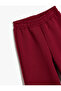 Basic Wide Leg Pants with Elastic Waist Pockets in Cotton - 3