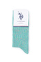 Women's Mint Melange Socks 50258157 -Vr176 - 4