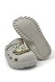 Soft Flex Ecru Orthopedic Women's Casual Slippers & Sandals with Chain Accessories - 4
