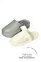 T 918264209   Gray Plush Inside Women's Slippers - 4