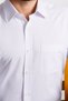 Elvio Textured Classic Fit Pocket Cotton White Shirt - 9