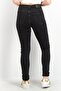 Women Regular Fit Solid Jeans, Black - 2