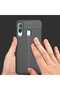 Galaxy A20S Case Zore Niss Silicone Cover - Black - 6