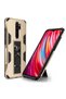 غطاء حماية متوافق مع هاتف Redmi Note 8 Pro مع حامل قابل للطي - ذهبي - T14111