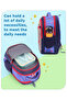 Spiderman School Backpack with Pencil Pouch, Attractive Color, Blue - 16 Inches - 7