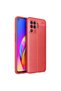 Reno 5 Lite Case Zore Niss Silicone Cover - Red