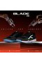 Blade Lite Non Marking Badminton Shoes | Black/blue/yellow | 7 Uk/8 Us/41 Eu | Unisex - 6
